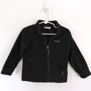 Columbia Fleece Toddler Charcoal Gray Jacket
